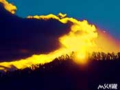 My Asheville sunrise, July 4, 2006